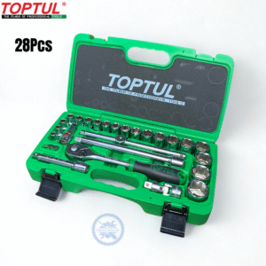 CAISSE A DOUILLES TOPTUL 28pcs
