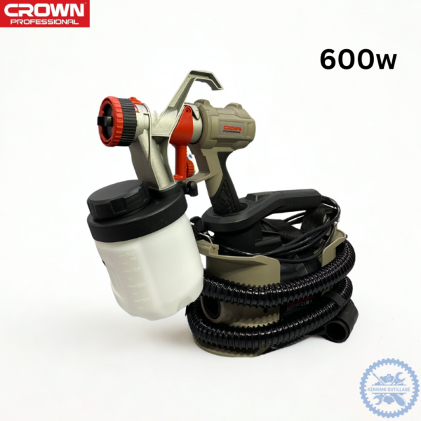 PISTOLET DE PEINTURE ELECTRIQUE CROWN