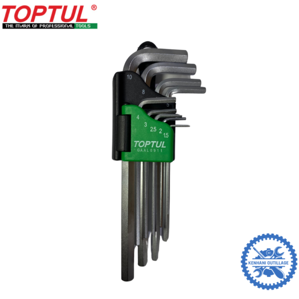 JEU CLE A LAINE TOPTUL 10pcs