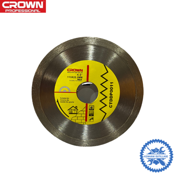 DISQUE DIAMANT CROWN JAUNE
