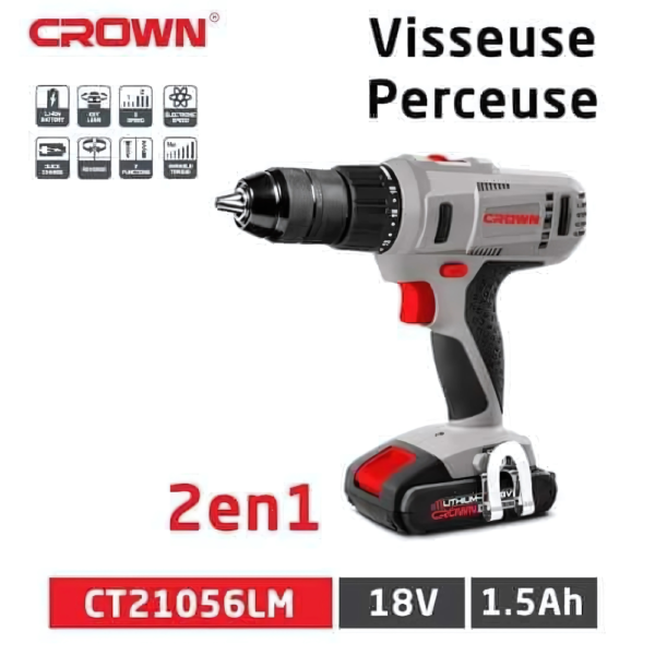Visseuse Crown 18V