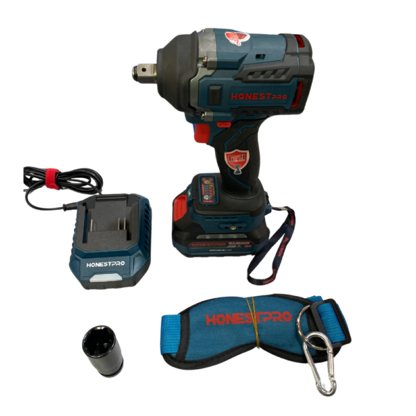Boulonneuse Brushless sans fil Honestpro 1100Nm