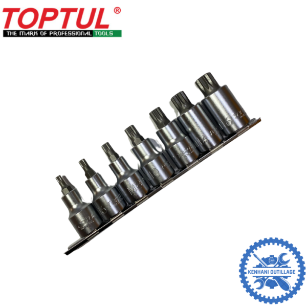 Jeux de douille dent souris TOPTUL