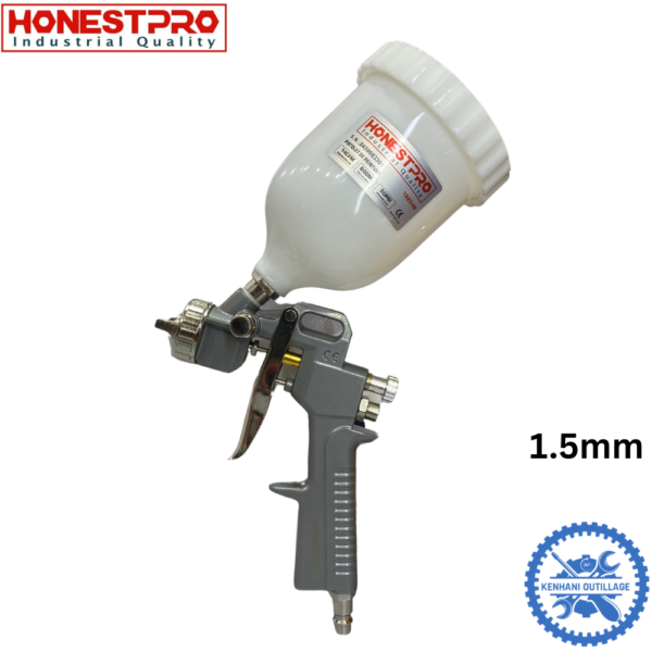 PISTOLET DE PEINTURE 1.5MM HONESTPRO
