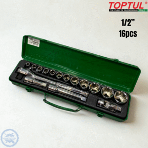 CAISSE DOUILLES 1/2" TOPTUL 16PCS