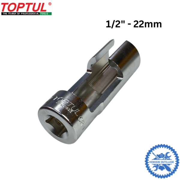 DOUILLE CAPTEUR D'OXYGENE TOPTUL 22mm