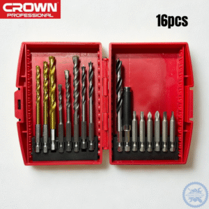 JEU MECHES ET EMBOUTS CROWN 16PCS