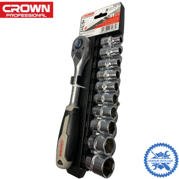 SERIE DOUILLES AVEC CLIQUET CROWN