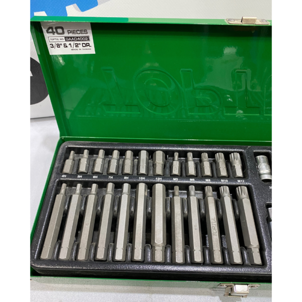CAISSE EMBOUTS 40PCS TOPTUL – Image 3