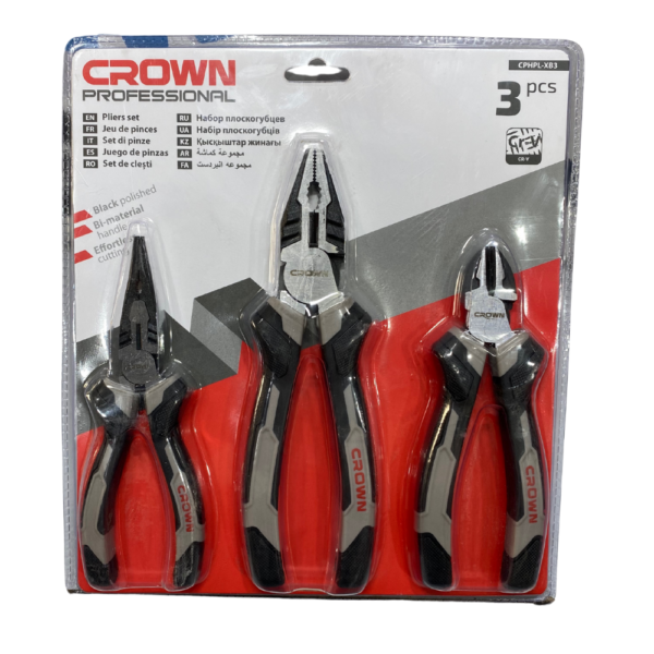 JEUX DE PINCES CROWN 3PCS – Image 2