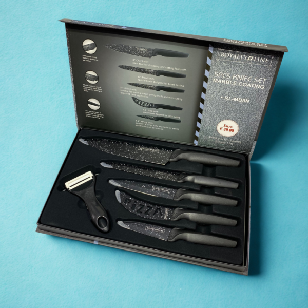 SERIE COUTEAUX CUISINE 6PCS