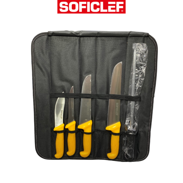 SERIE COUTEAUX SOFICLEF 5PCS