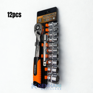 JEU DE DOUILLE 1/2" 12PCS SOMAFIX