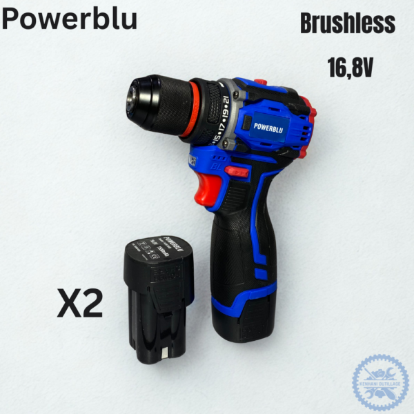 VISSEUSE BRUSHLESS POWERBLU 16.8V