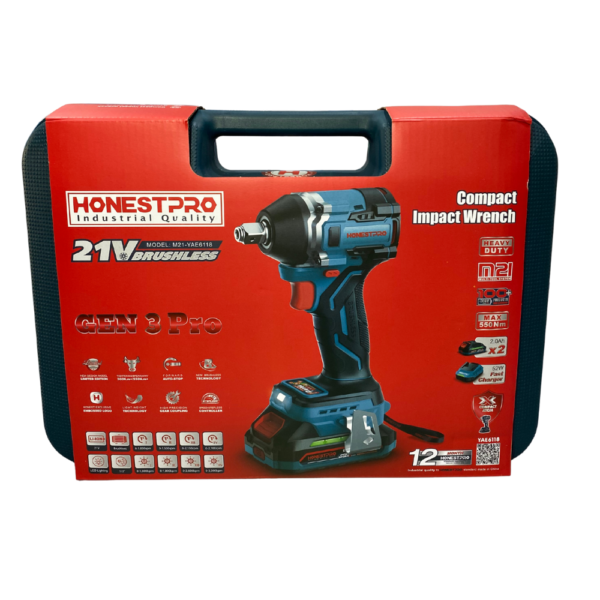 CLE A CHOC SANS FIL HONESTPRO 550Nm – Image 3