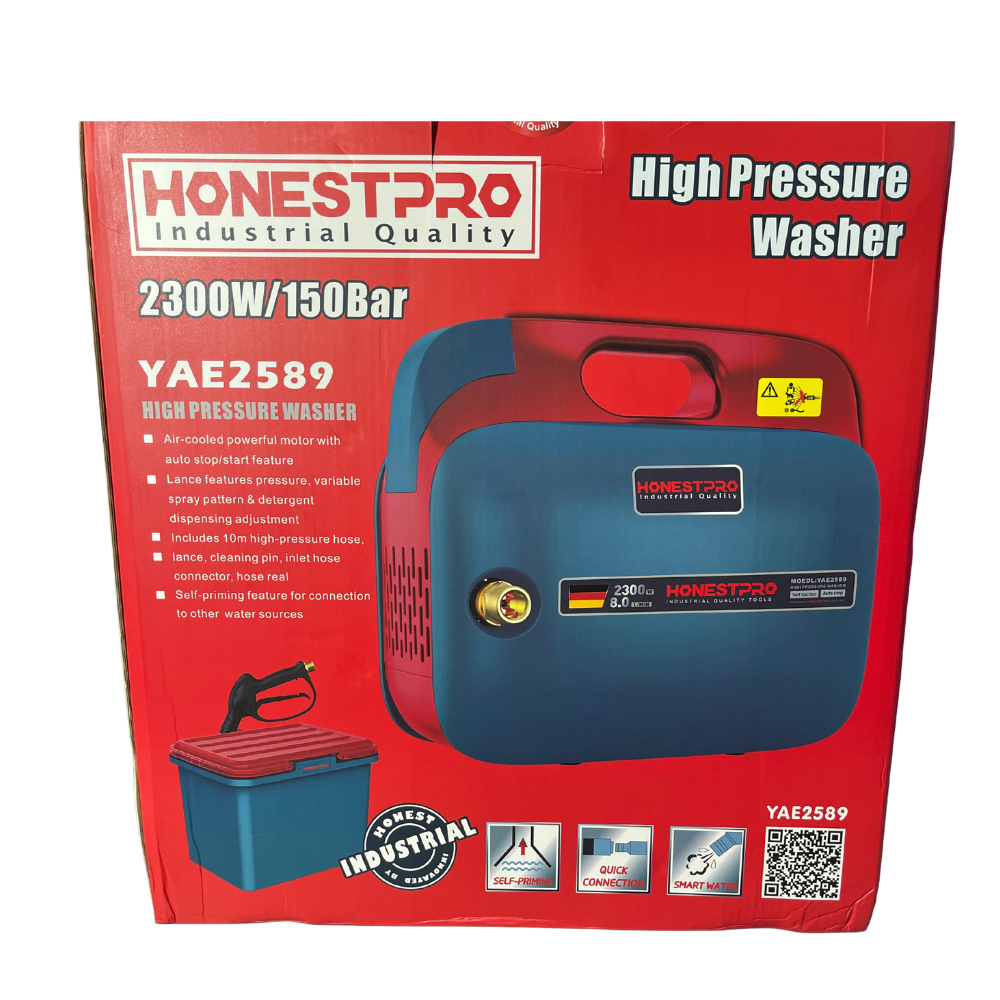 NETTOYEUR HAUTE PRESSION 2300W HONESTPRO – Image 3
