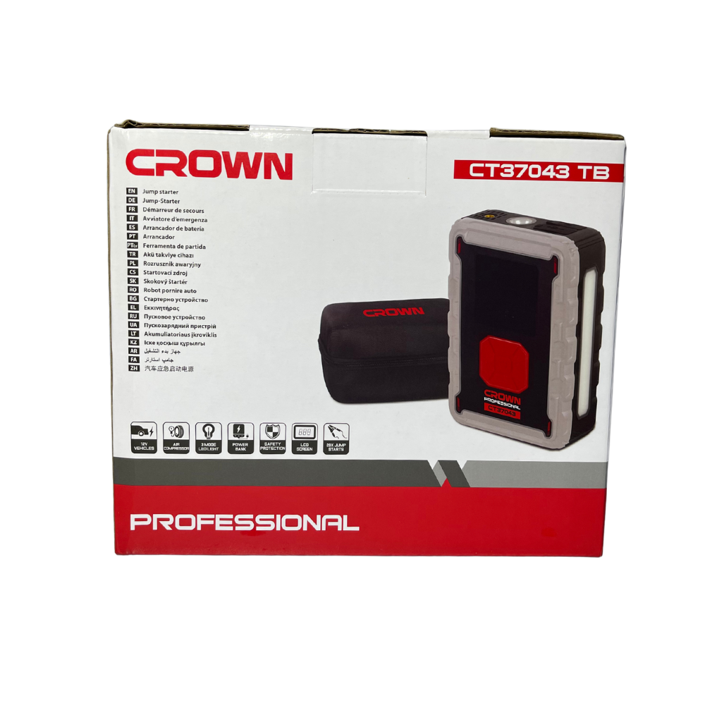 Booster batterie 24000mAh Power Bank + Compresseur – Image 4