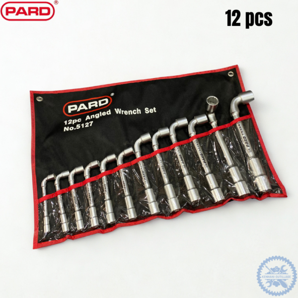 JEU CLE A PIPE PARD 12PCS