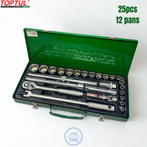 CAISSE A DOUILLES TOPTUL 25PCS