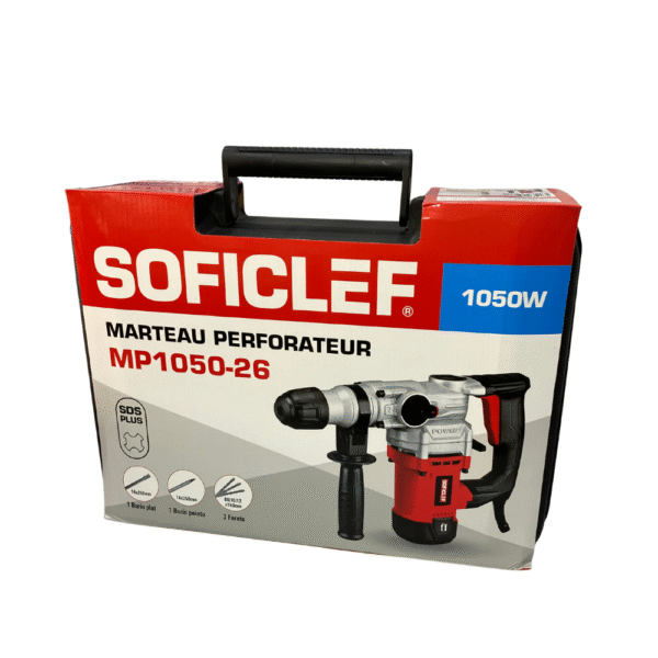 MARTEAU PERFORATEUR SOFICLEF 1050W – Image 3
