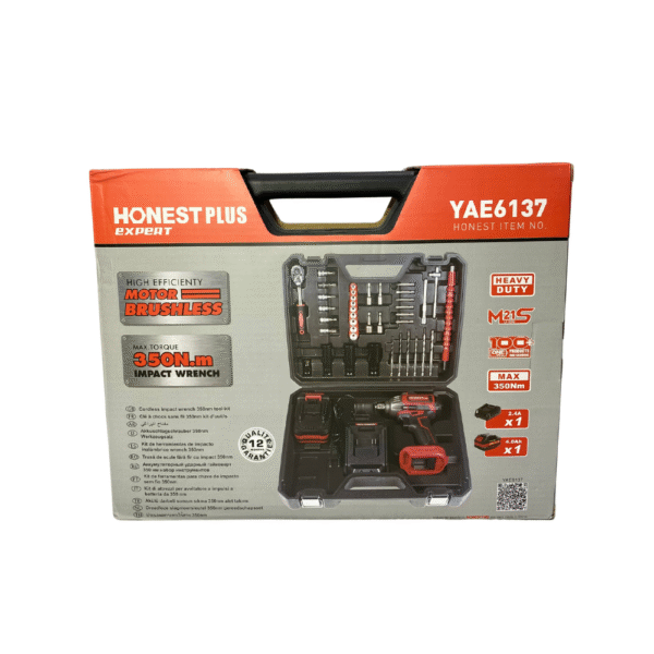BOULONNEUSE HONESTPLUS 350NM 31PCS – Image 2