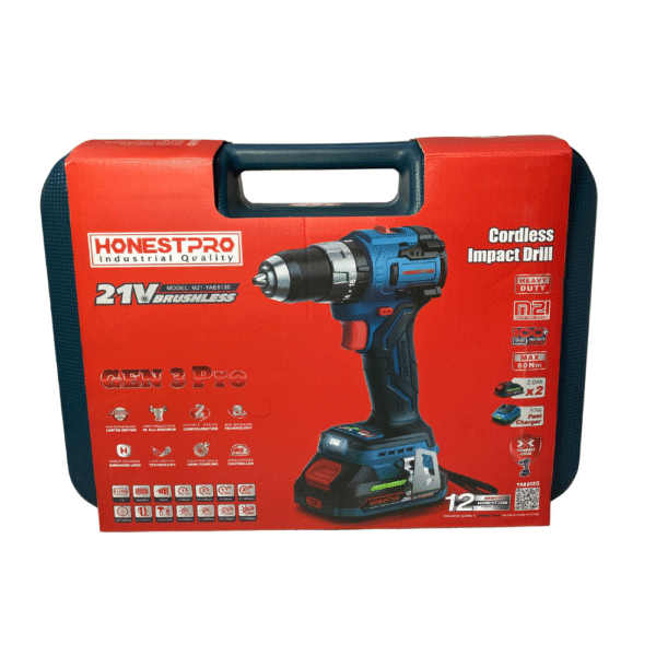 VISSEUSE PERCEUSE BRUSHLESS HONESTPRO 60NM – Image 5