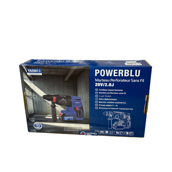 MARTEAU PERFORATEUR SANS FIL POWERBLUE – Image 2
