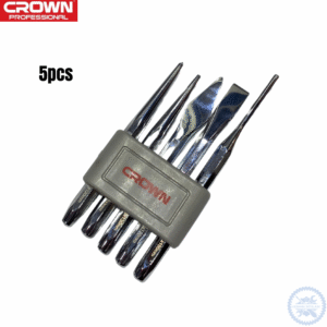 JEU DE BURINS ET CHASSE GOUPILLES CROWN 5PCS