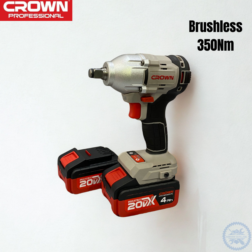 CLE A CHOC SANS FIL BRUSHLESS CROWN