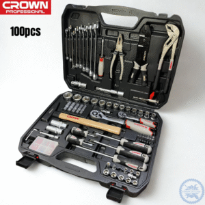 CAISSE A OUTILS 100PCS CROWN