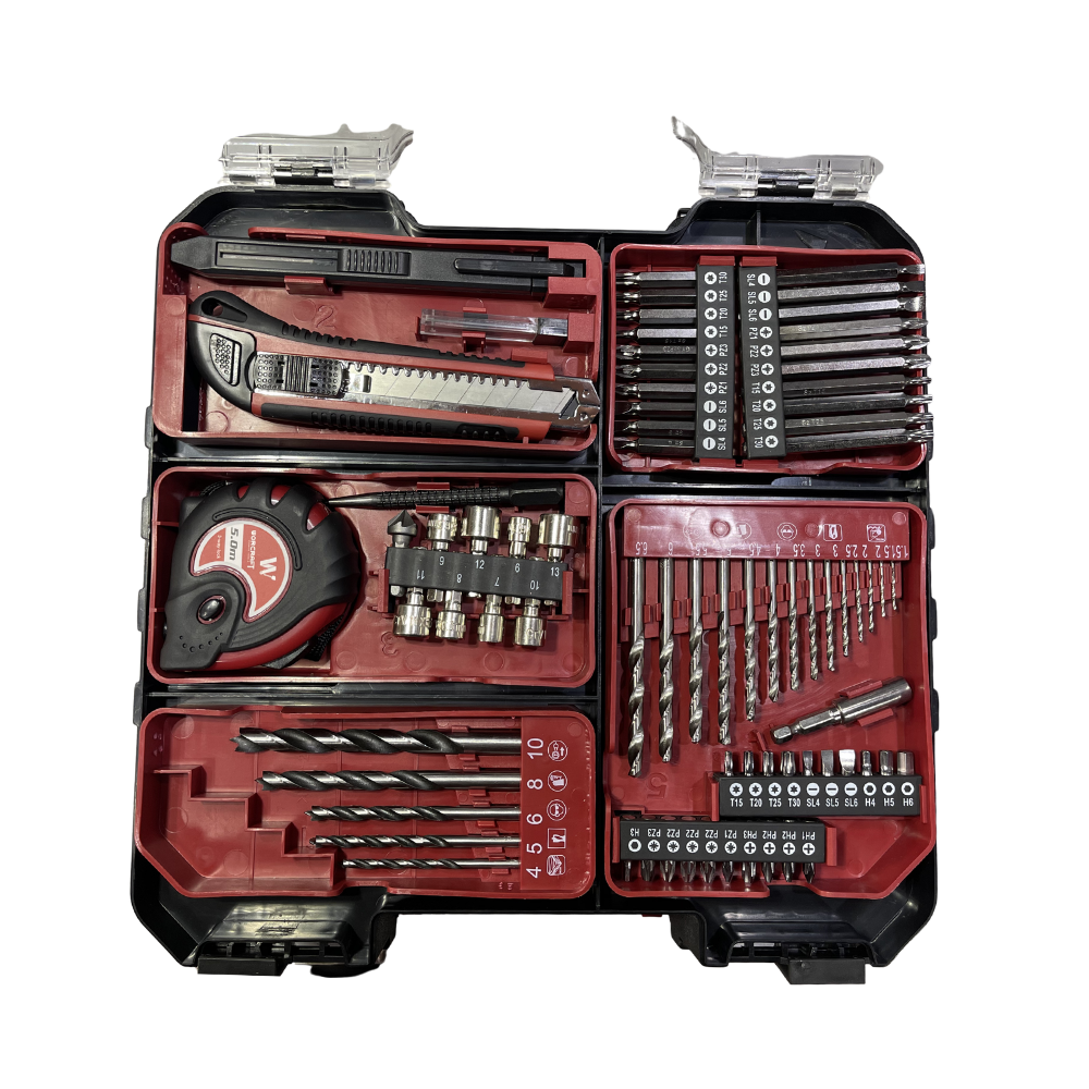 VISSEUSE PERCEUSE BRUSHLESS +74PCS WORCRAFT – Image 3