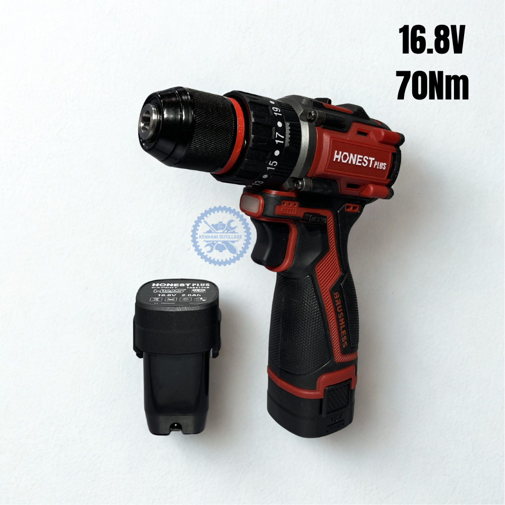 VISSEUSE BRUSHLESS 16.8V HONESTPLUS