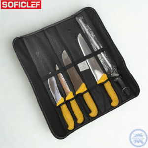 KIT COUTEAUX 5PCS SOFICLEF