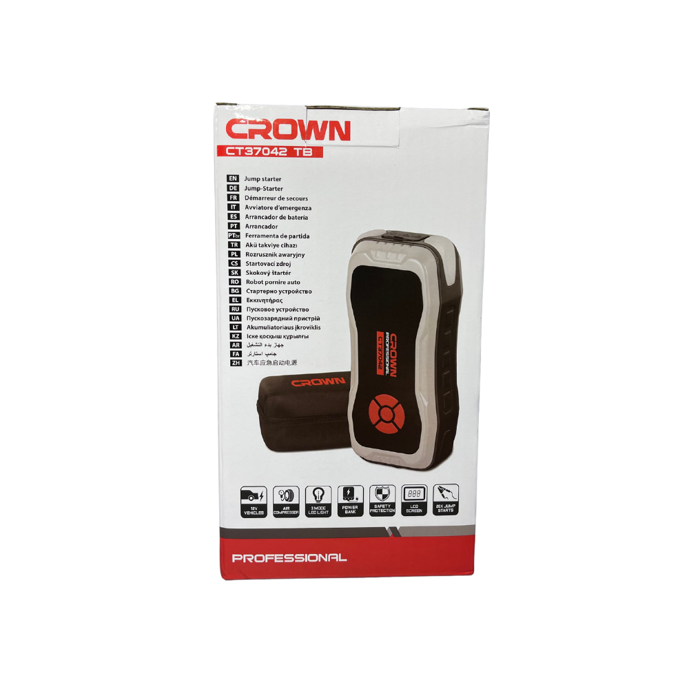 Booster batterie 25800mAh Power Bank + Compresseur – Image 2