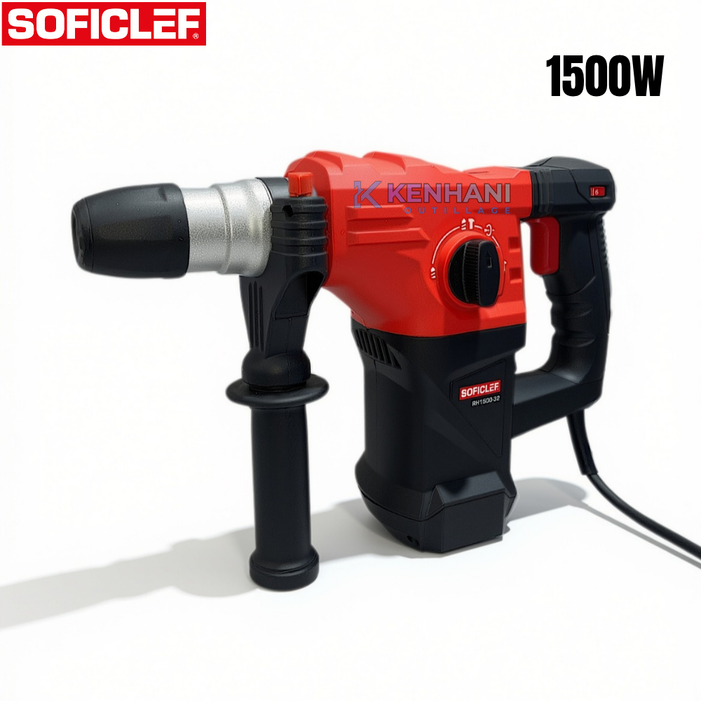 MARTEAU PERFORATEUR 1500W SOFICLEF